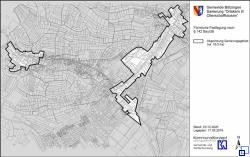 Lageplan des Sanierungsgebietes